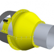 Укрытие 273/630-УЗМГ перехода манжет герметизирующих  (компл. 2 сегмента)